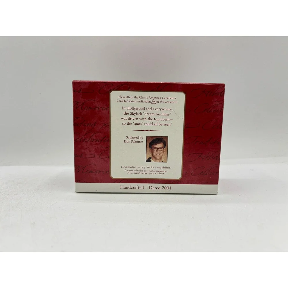 Hallmark Keepsake Ornament 2001 1953 Buick Roadmaster Skylark 11th in Series